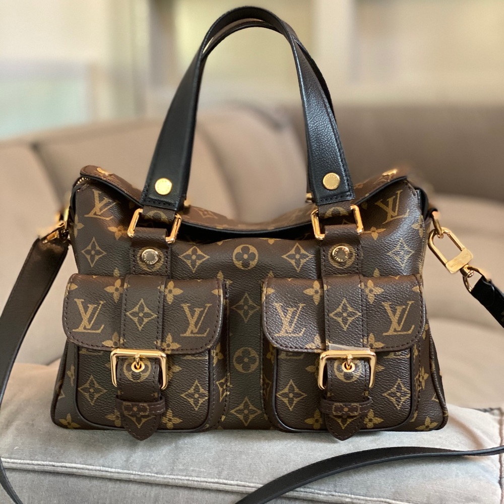 Louis Vuitton New Manhattan NM Noir Bag